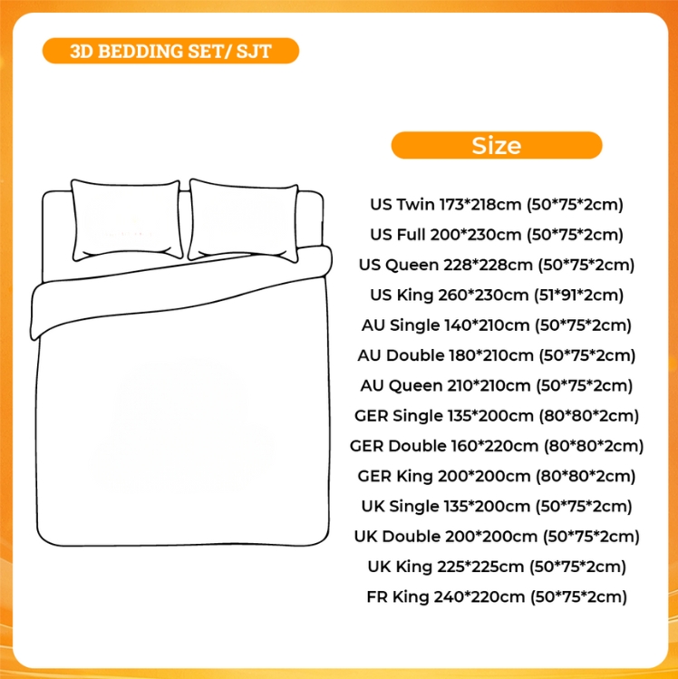 3D BEDDING SET 1 - Naruto Gifts Store
