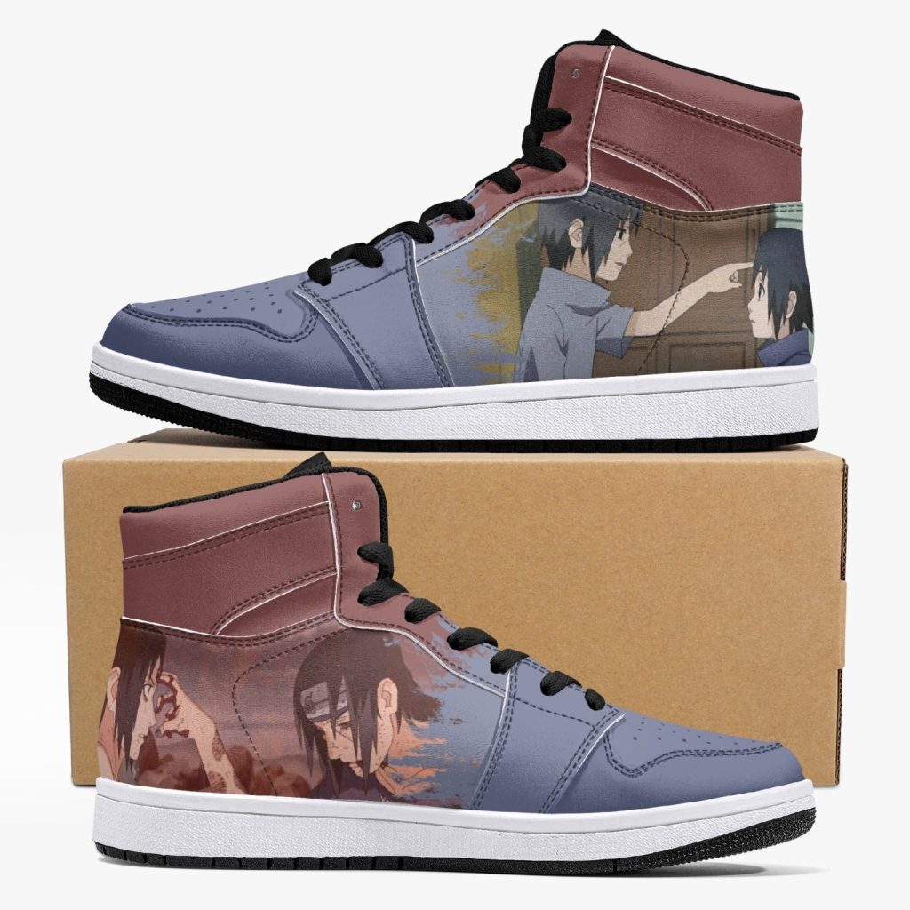 itachi and sasuke uchiha naruto j force shoes - Naruto Gifts Store