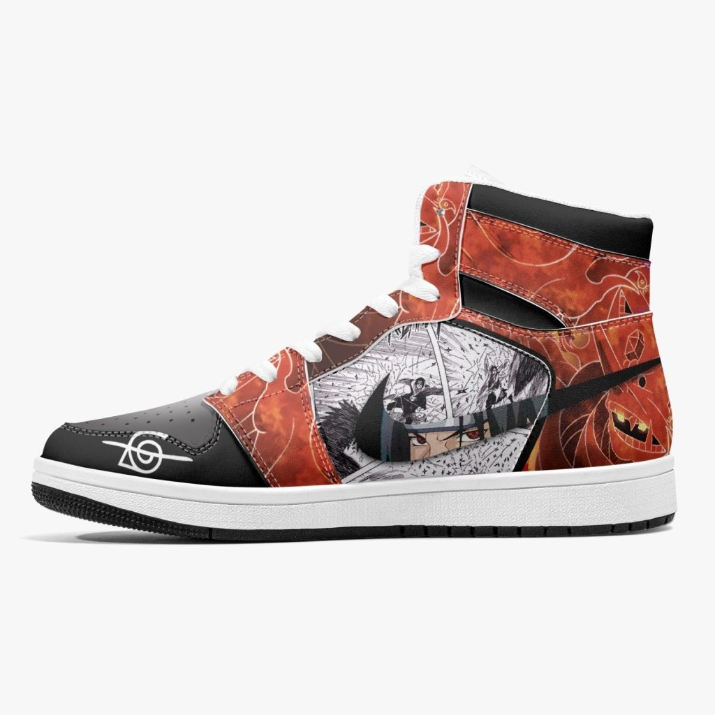 itachi and sasuke uchiha susano naruto j force shoes 12 - Naruto Gifts Store