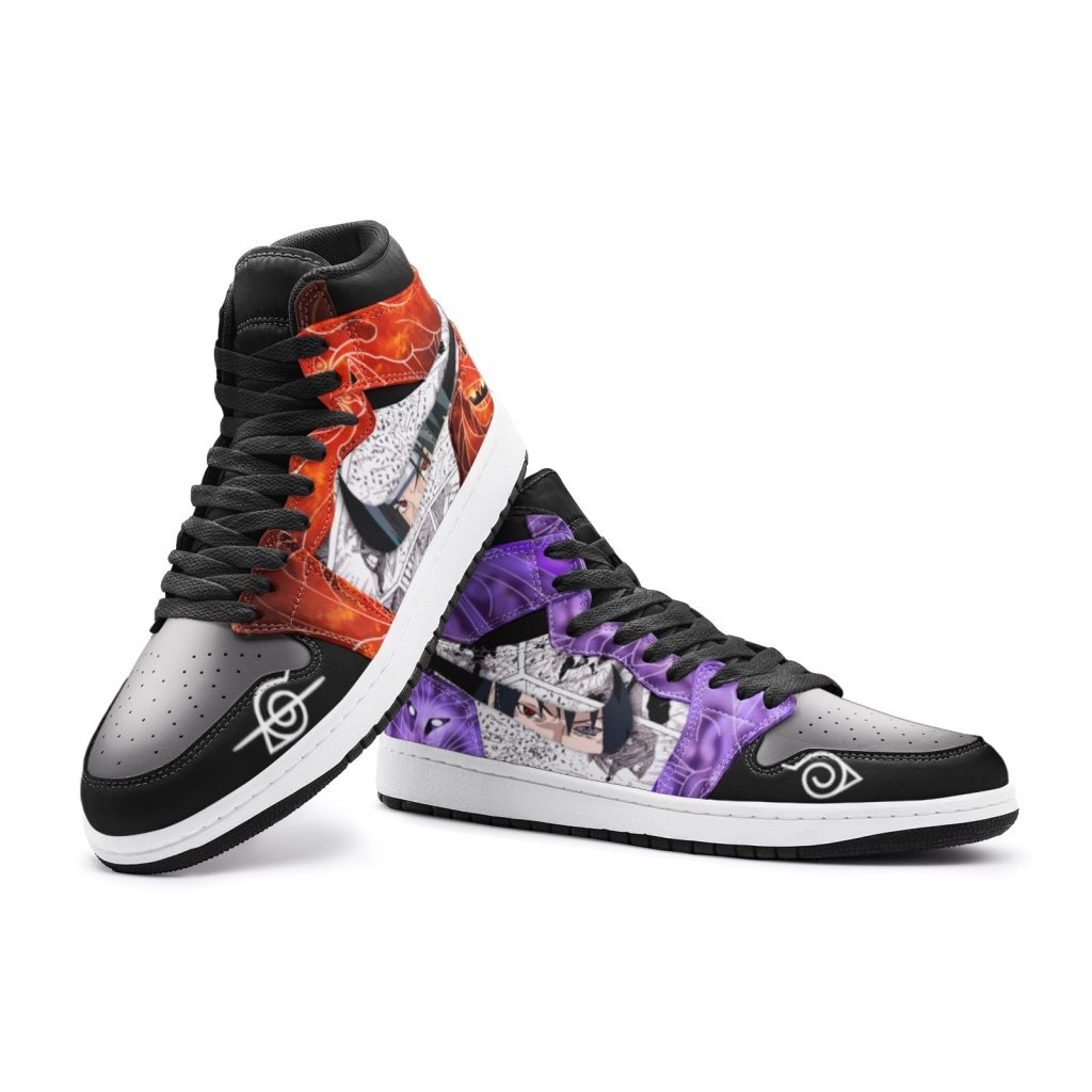 itachi and sasuke uchiha susano naruto jd1 shoes 4 - Naruto Gifts Store